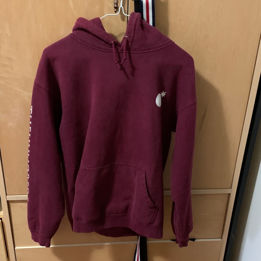 The Hundreds Maroon Hoodie